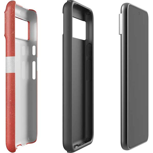 Denmark Flag Distressed Google Pixel 8 Impact Case